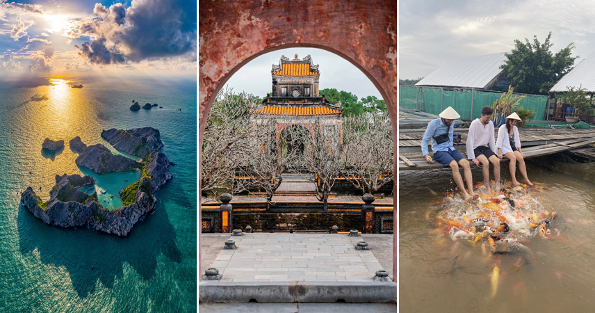 Overview Halong Bay, Hue, and Ben Tre