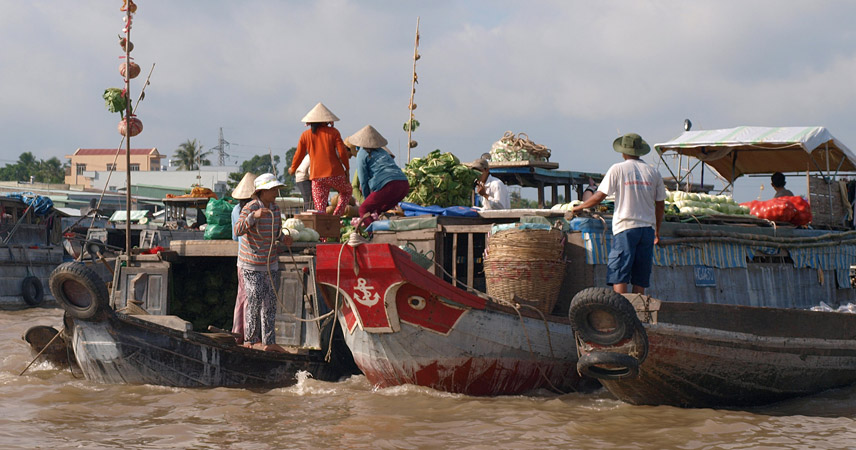 Cai Rang Floating Market