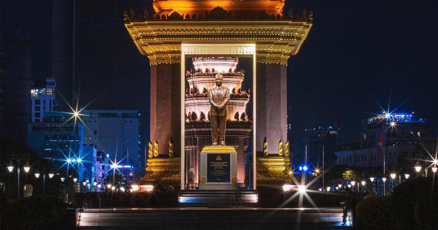 Phnom Penh - the capital of the Kingdom of Cambodia
