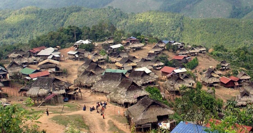 Ban Bam Yang village Luang Namtha, Laos