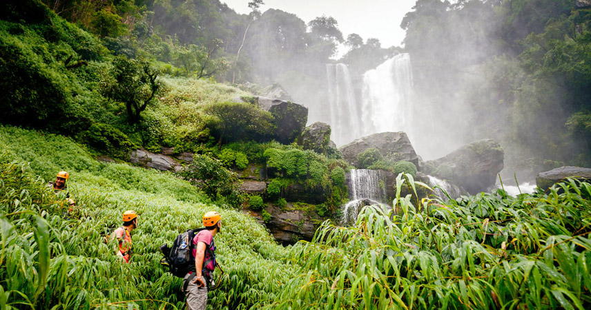 Explore Tad Fane and Tad Yuang Waterfalls