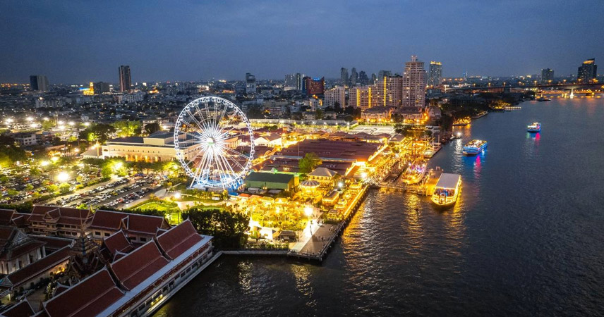 Asiatique The Riverfront at Night