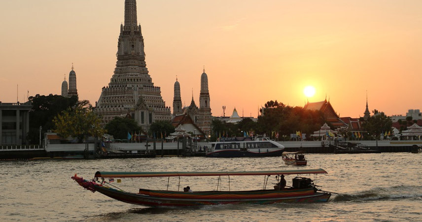 Chao Phraya River and Bangkok Canals