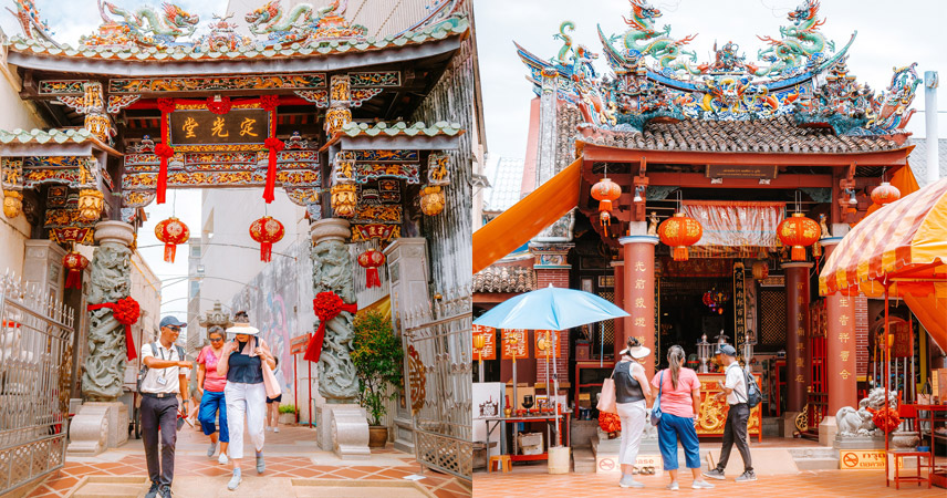 Phuket Old Town showcases the island’s cultural and architectural heritage