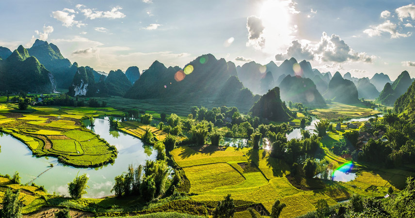 Cao Bang - A hidden green pearl of Vietnam's mountainous area