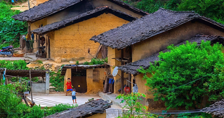 Local house in Ha Giang with the ancient beauty