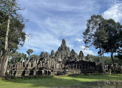 the South Gate of Angkor Thom, also known as Big Angkor