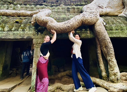 Visit to Ta Prohm