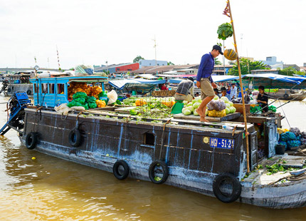 Cai Rang Floating Market
