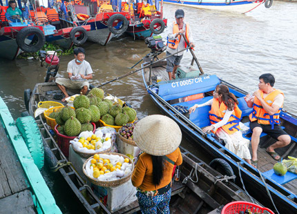 Cai Rang Floating Market