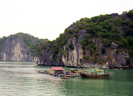 Discover Cua Van a former floating fishing village