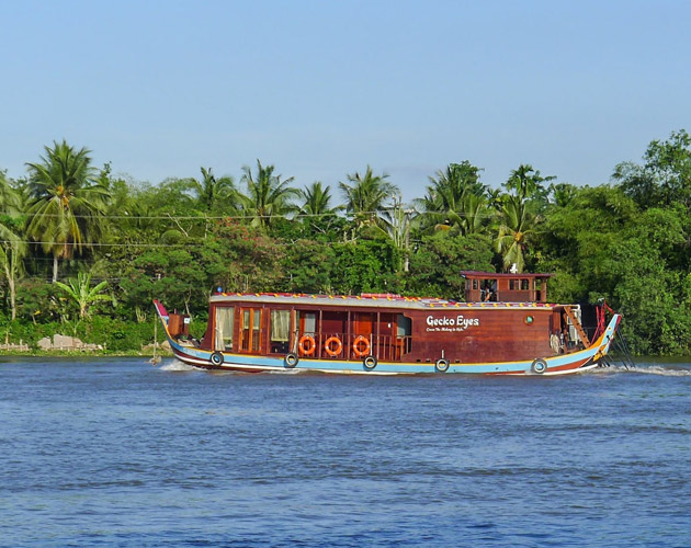 Discover the Mekong Delta with Gecko Eyes Cruise