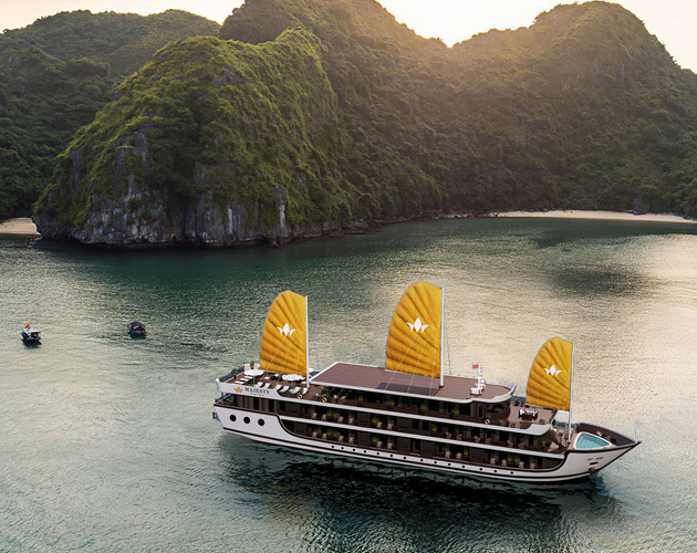 Explore Halong & Lan Ha Bay on Majesty Prime Cruise