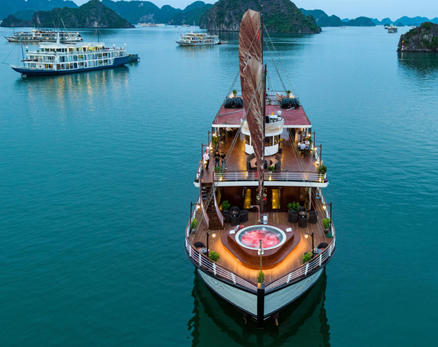 Discover Halong Bay on Orchid Classic Cruise