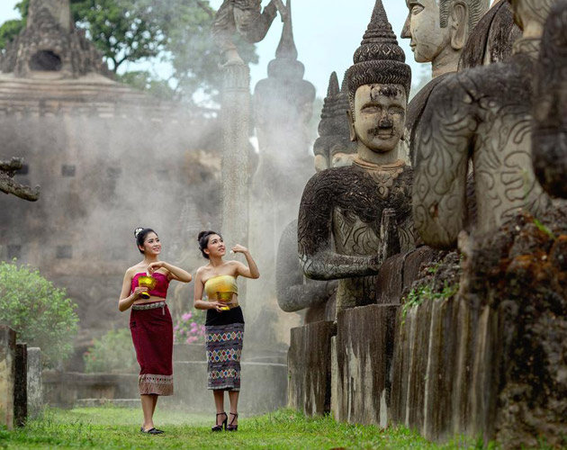 5 days from Vientiane to Luang Prabang Tour